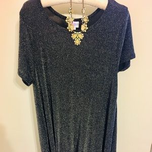 LulaRoe Carly Sparkling elegant dress